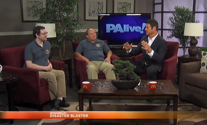 Your Water Damage Questions answered on PA Live!