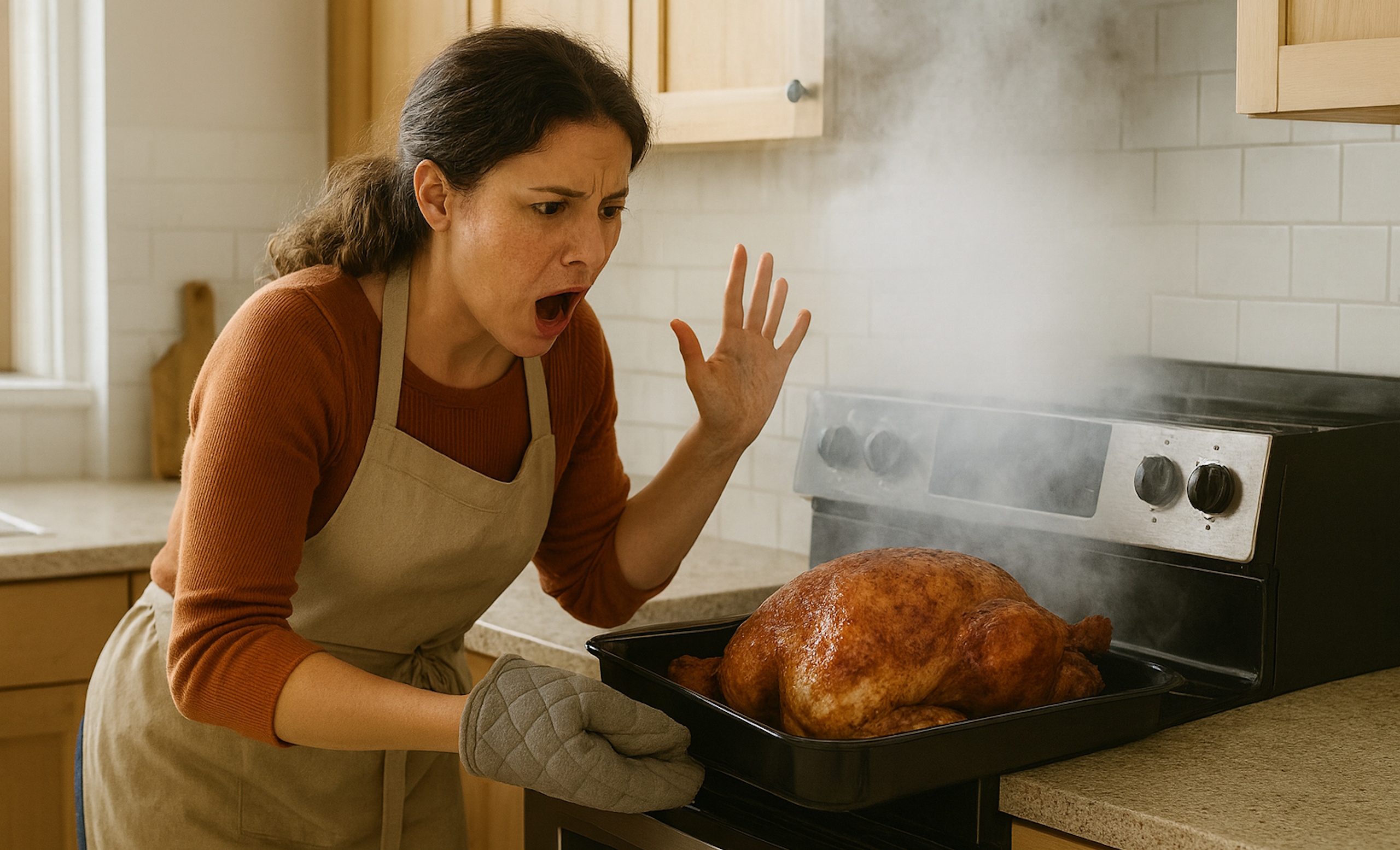 Did you know that Thanksgiving Day has the most cooking fires?