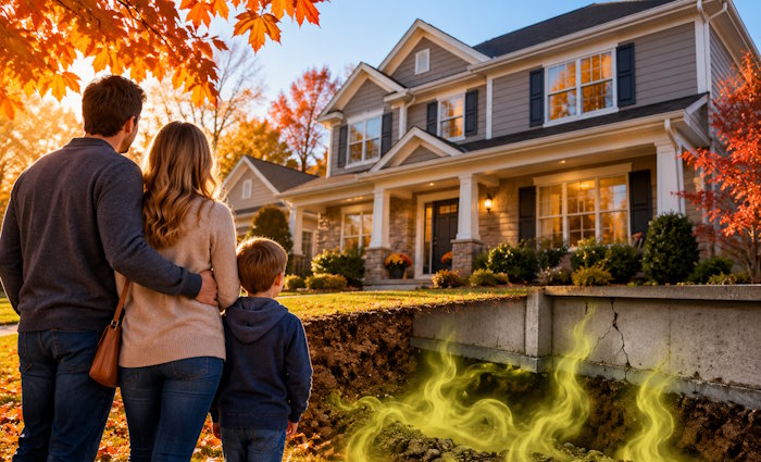 buying a house, home buying, new house, home buyer, new home, radon, home inspection, fall home buying, fall home inspection, radon in fall, radon gas, radon system, radon mitigation, radon in homes in fall, home, house, Disaster Blaster